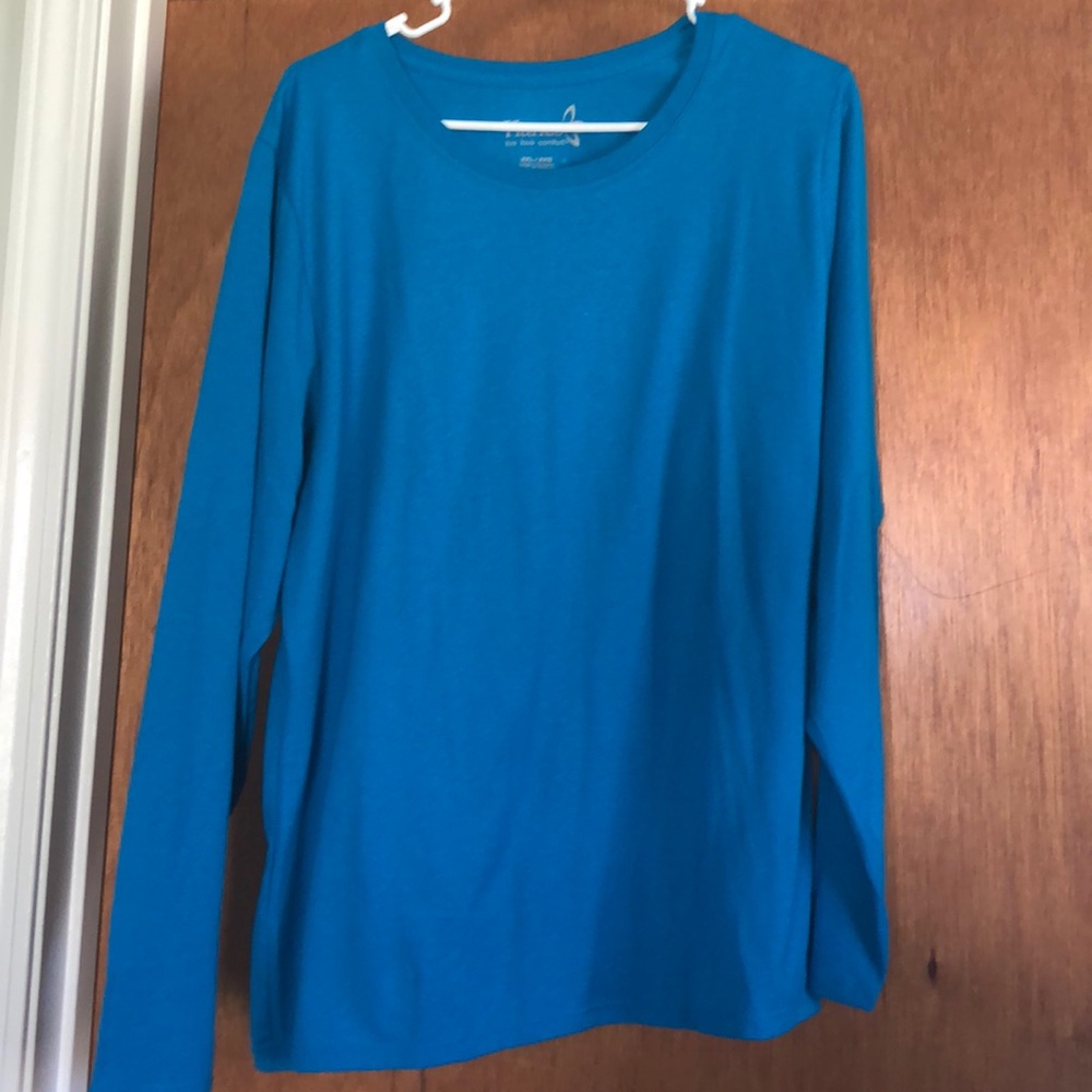 Hanes Cotton Long Sleeve Tee